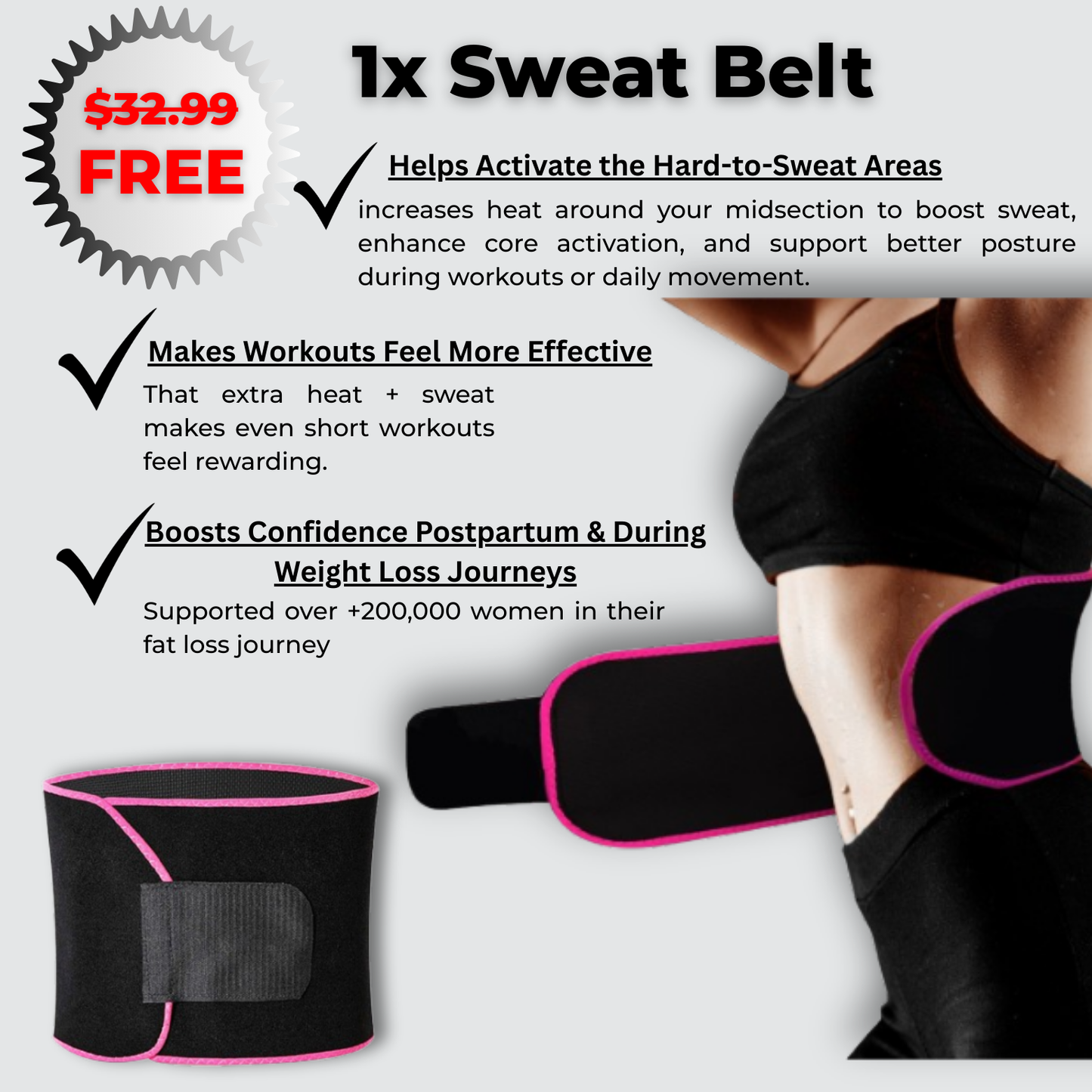 Burn Flabby Arms & Belly Fat in 30 Days